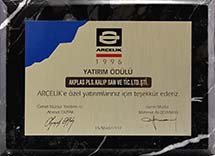 ARÇELİK INVESTMENT AWARD